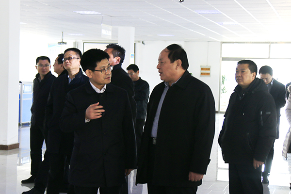 热烈欢迎省市经信委领导莅临中煤集团调研指导