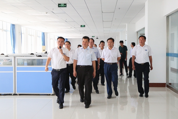 热烈欢迎山东省统计局领导一行莅临中煤集团参观